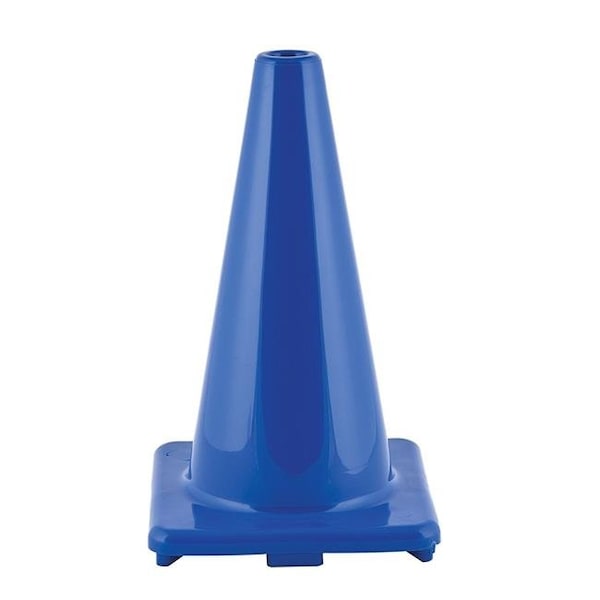 Champion Sports CHSC12BL 12 in. Hi Visibility Flexible Vinyl Cone - Blue CHSC12BL - main